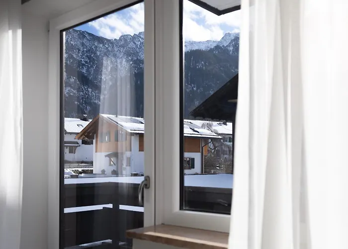 I Eschenlohe, Modern Bright With Mountain View Lägenhet Eschenlohe