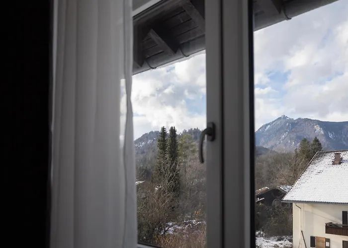 I Eschenlohe, Modern Bright With Mountain View *