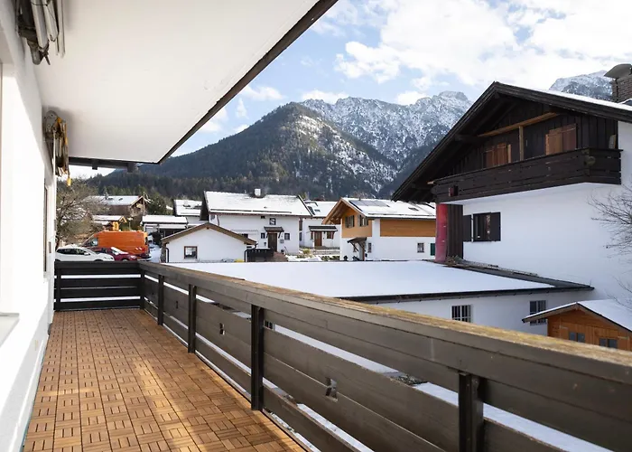 I Eschenlohe, Modern Bright With Mountain View Appartement *